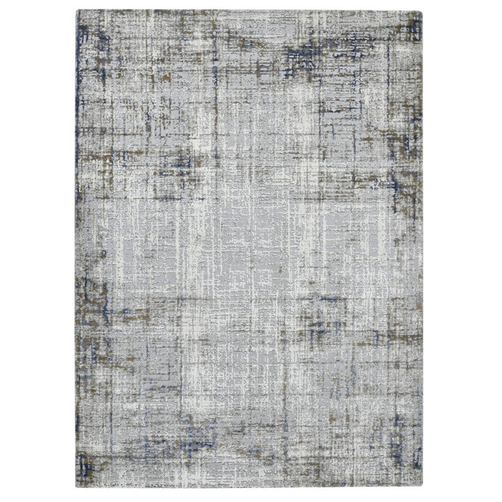 HomeRoots Abstract Area Rug