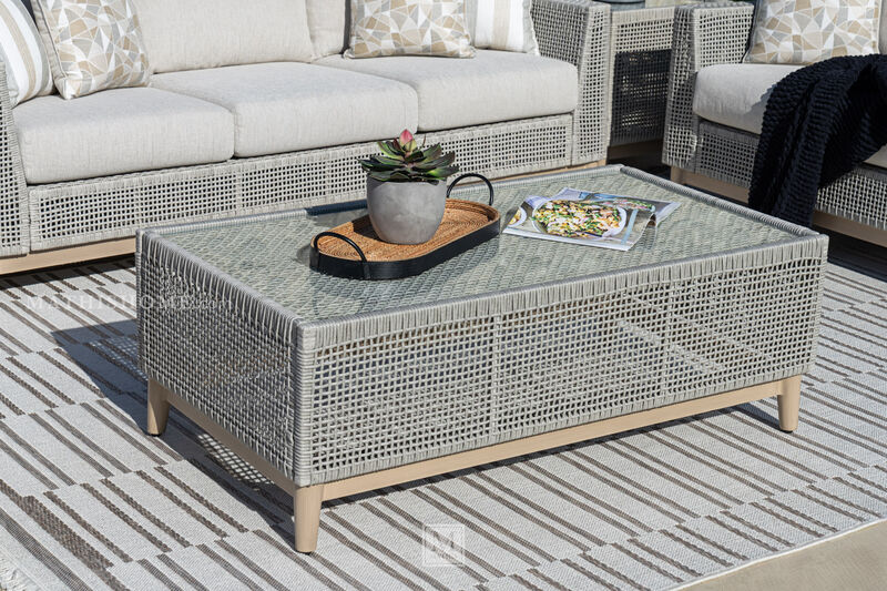 Seton Creek Outdoor Coffee Table image number 1