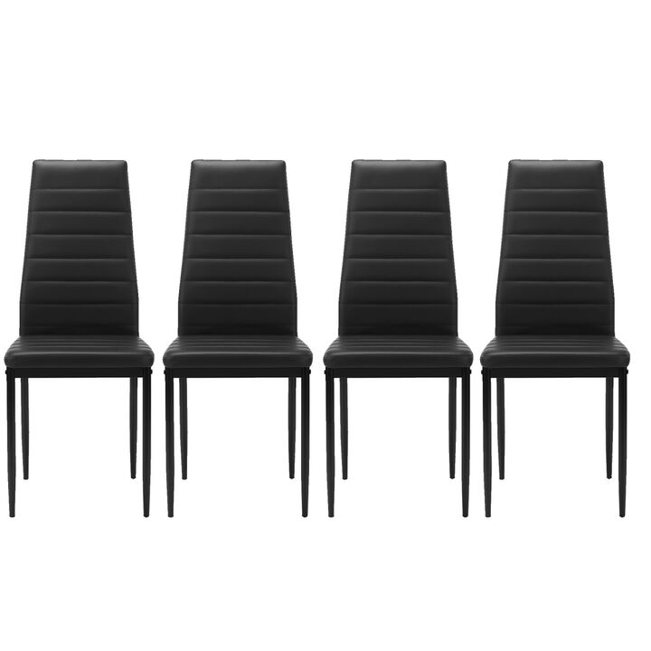 Dining chair set for 4