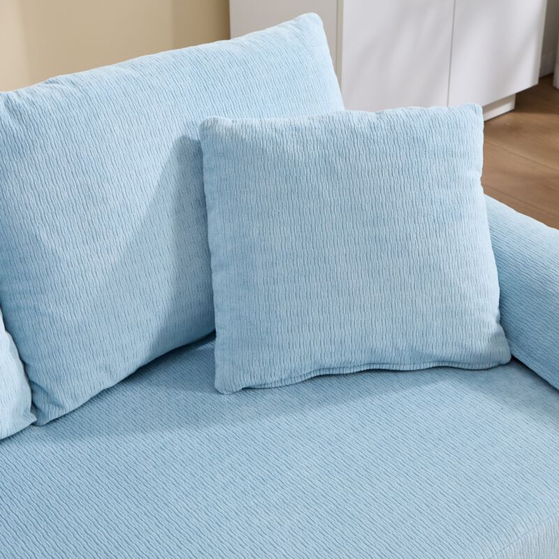 Jidpop 3-in-1 Upholstered Futon Sofa image number 8