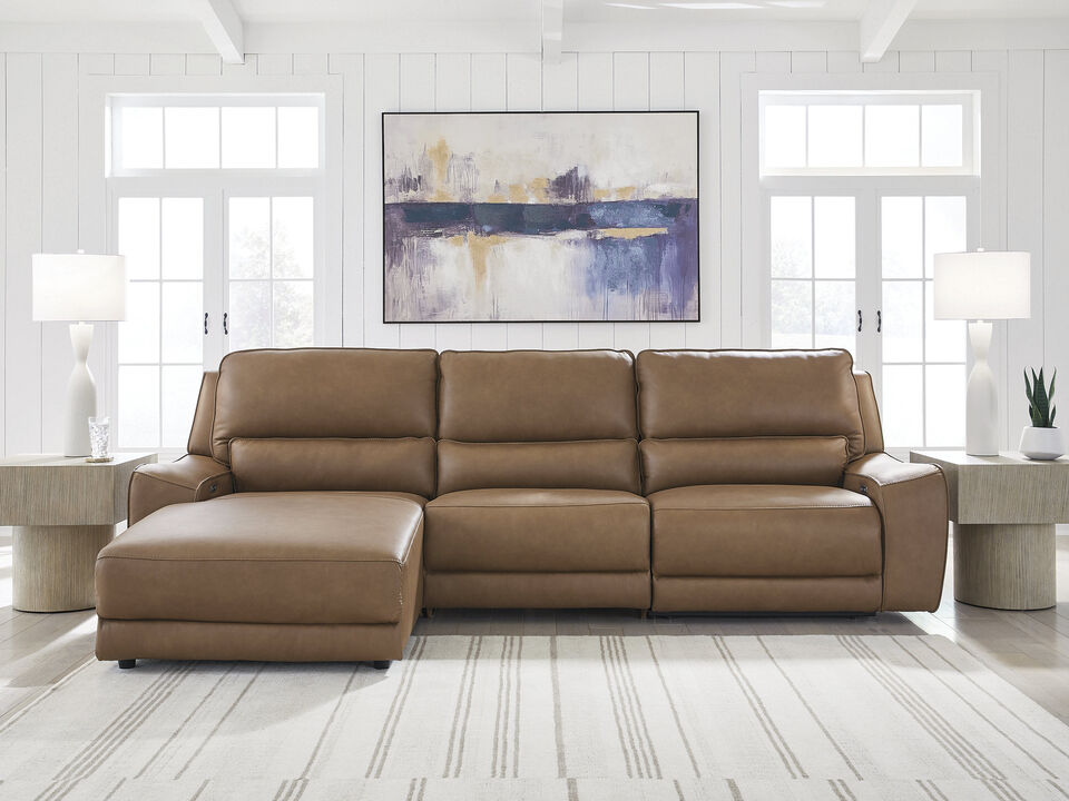 Silverbrooke 3-Piece Power Reclining Sofa Chaise