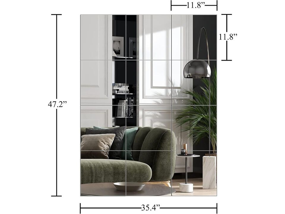 Home Gym Mirrors Wall Mounted Mirror Glass