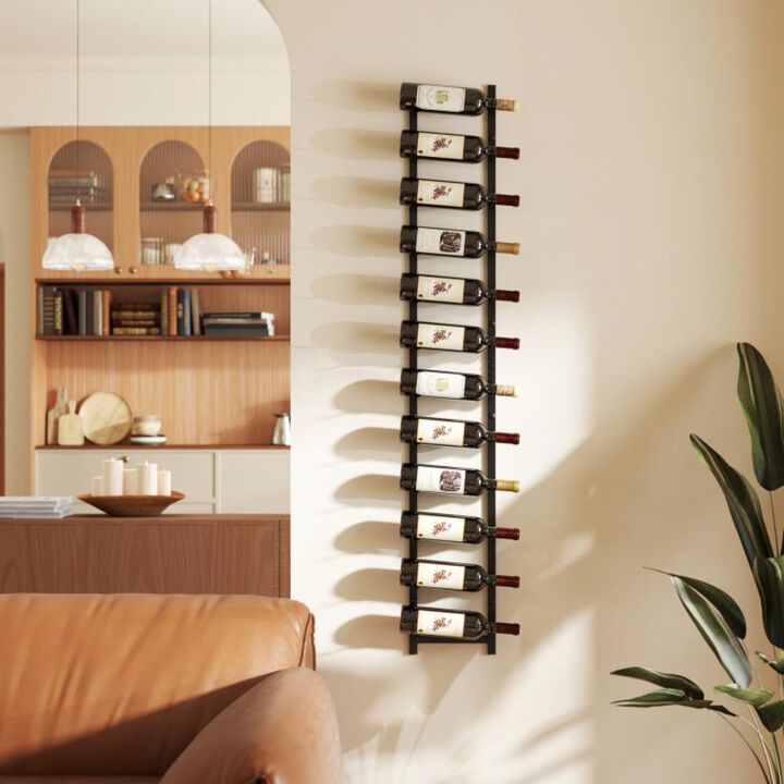 Hivvago Rustproof Wall-Mounted Wine Rack