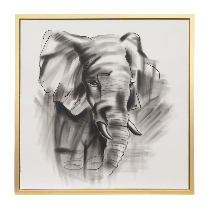 Hand Painted Elephant Beauty image number 0