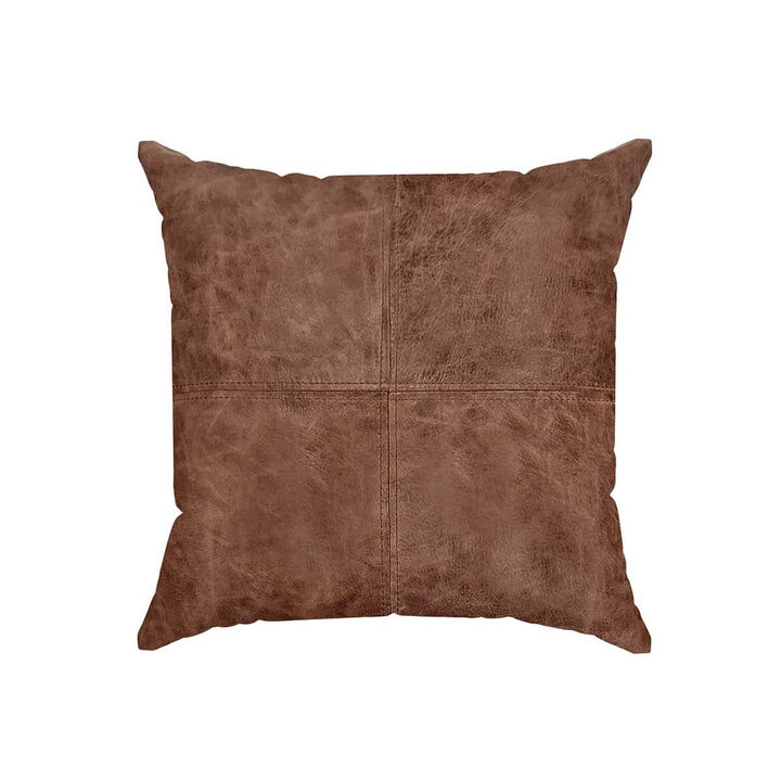 Pillow Cover Suede 16&Prime; x 16 4 panel