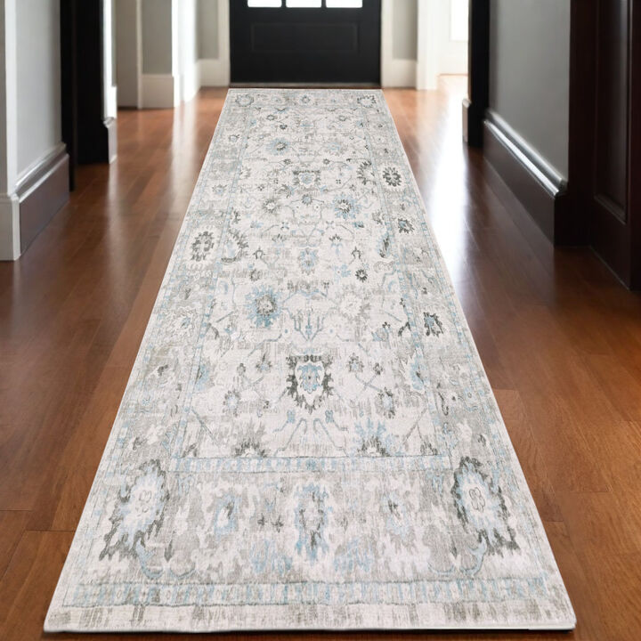 HomeRoots Oriental Hand Tufted Area Rug