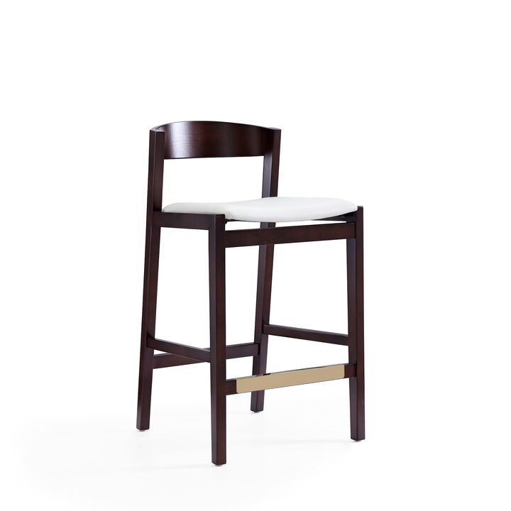 Klismos Ivory Counter Stools (Set of 3)