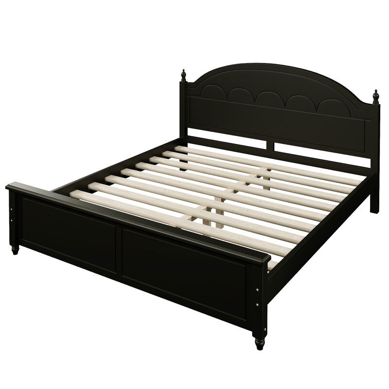Upholstered Platform Bed image number 0
