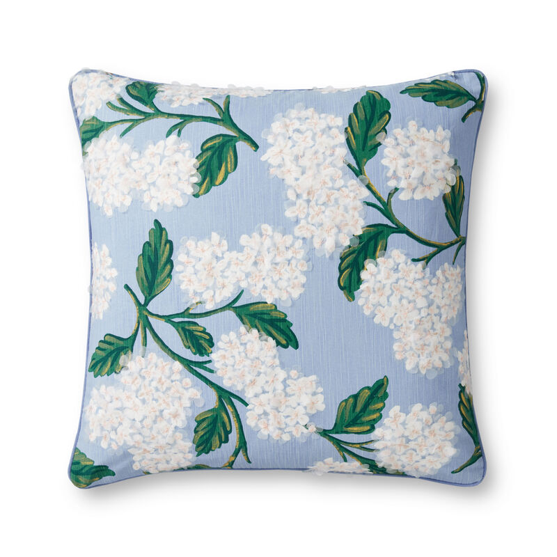 PRP0013 Hydrangea Pillow Collection by Rifle Paper Co. × Loloi