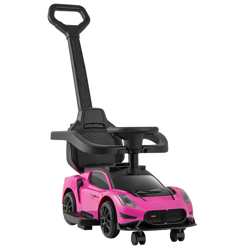 Kids 3 in 1 Ride On Push Car with Music and Sliding Function image number 0