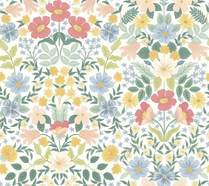 Bramble Garden Pastel Multi Peel & Stick Wallpaper
