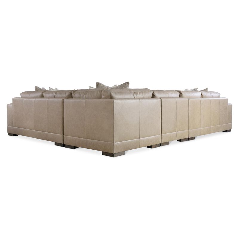 Lars Leather Sectional image number 2