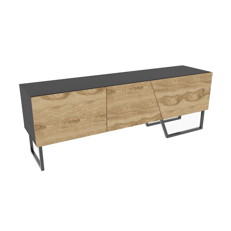 Decorotika Parla Tv Stand Black Oud
