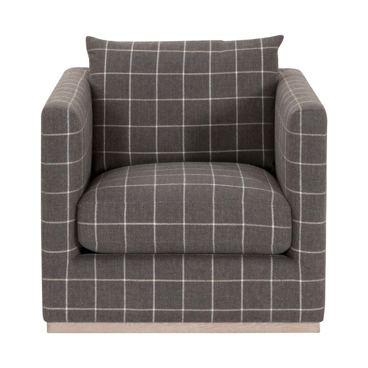 Siena Plinth Base Swivel Club Chair