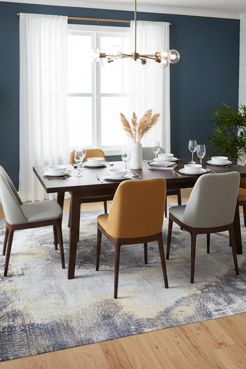 Terry 840248 Dark Grey/Gold 8' x 10' Rug image number 1