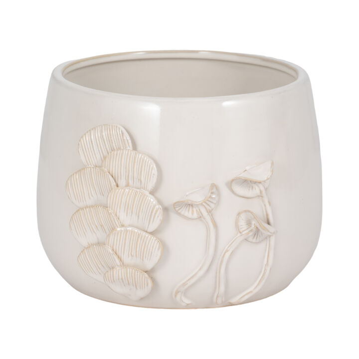 Mushroom Applique Planter