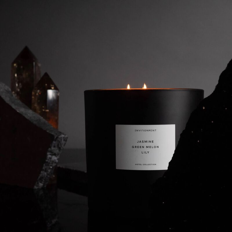 ENVIRONMENT 55oz Candle Inspired by The EDITION Hotel® - Blonde Woods | Rose | Black Fig