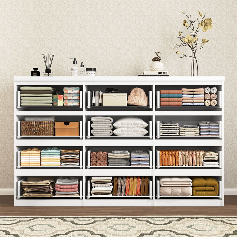Flemwu 12 Drawers Double Dresser image number 2