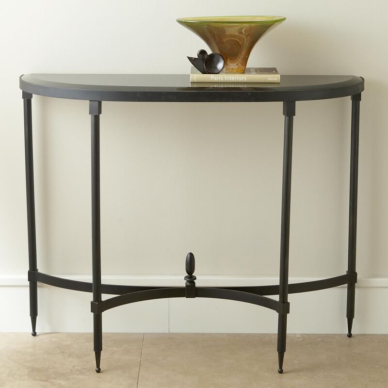 Fluted Iron Collection Console