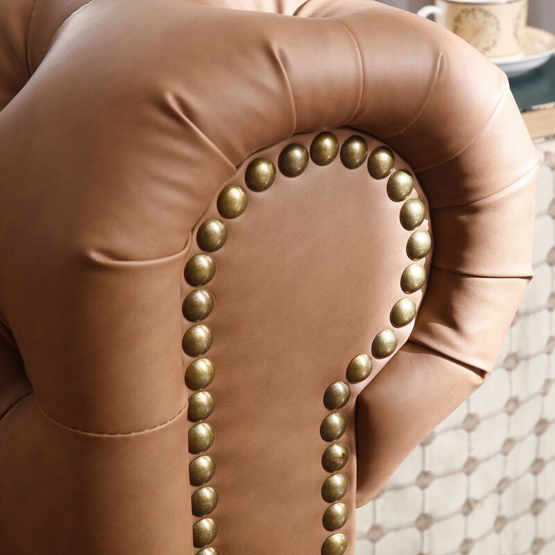 Zurpid Classic Chesterfield Sofa image number 8