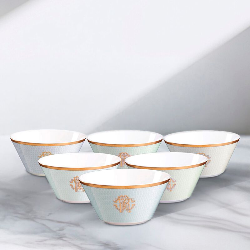 Fruit Bowl LIZZARD Set of 211 Steel diam. 5.04", H 2.48" image number 2