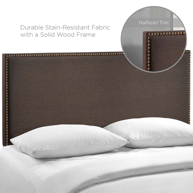 Modway - Region Nailhead Queen Upholstered Headboard image number 5