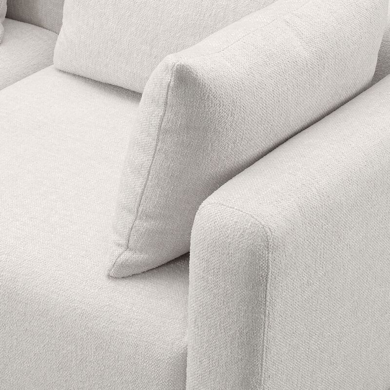 Hangover Heavy Textured Fabric 5-Piece Modular L-Sectional image number 2
