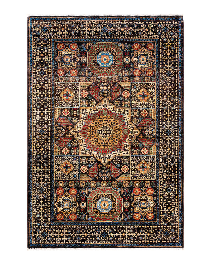 Serapi, One-of-a-Kind Hand-Knotted Area Rug  - Brown, 3' 4" x 5' 0"