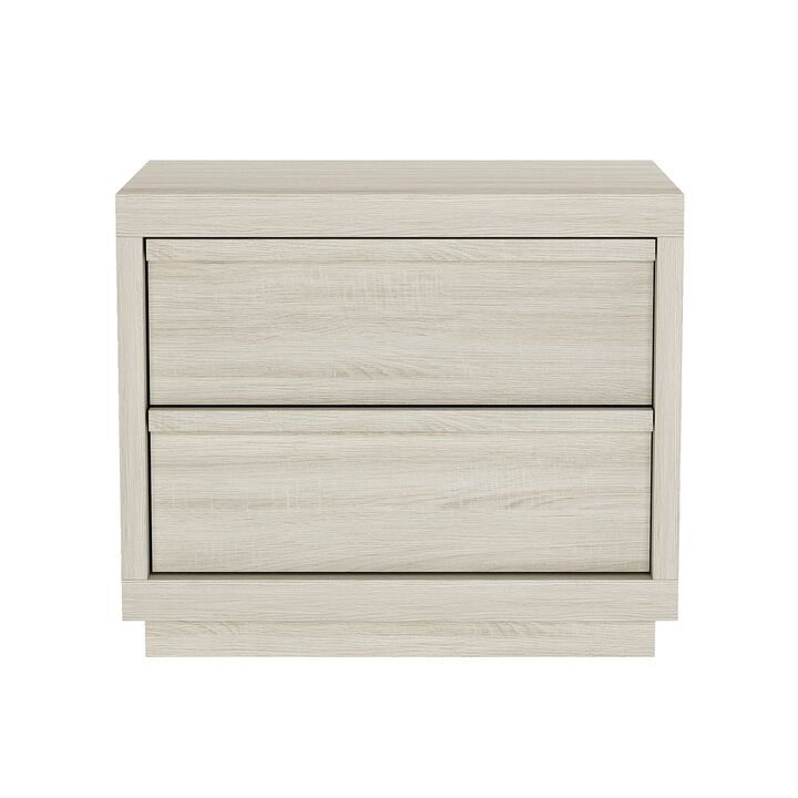 Navis 26" Nightstand in Whitewashed Oak