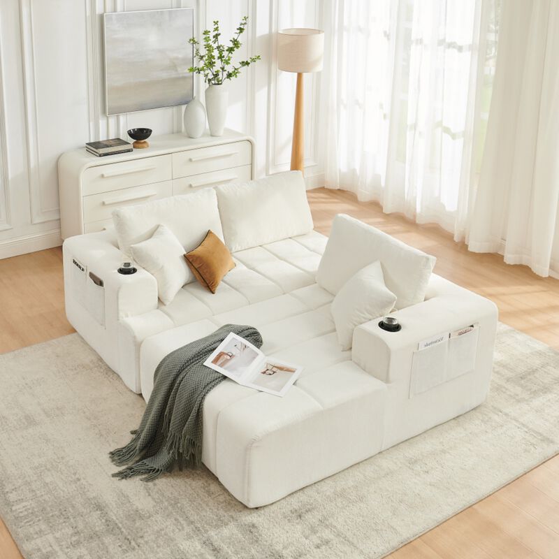 Blufji Modular L-Shaped Sectional Sofa image number 4