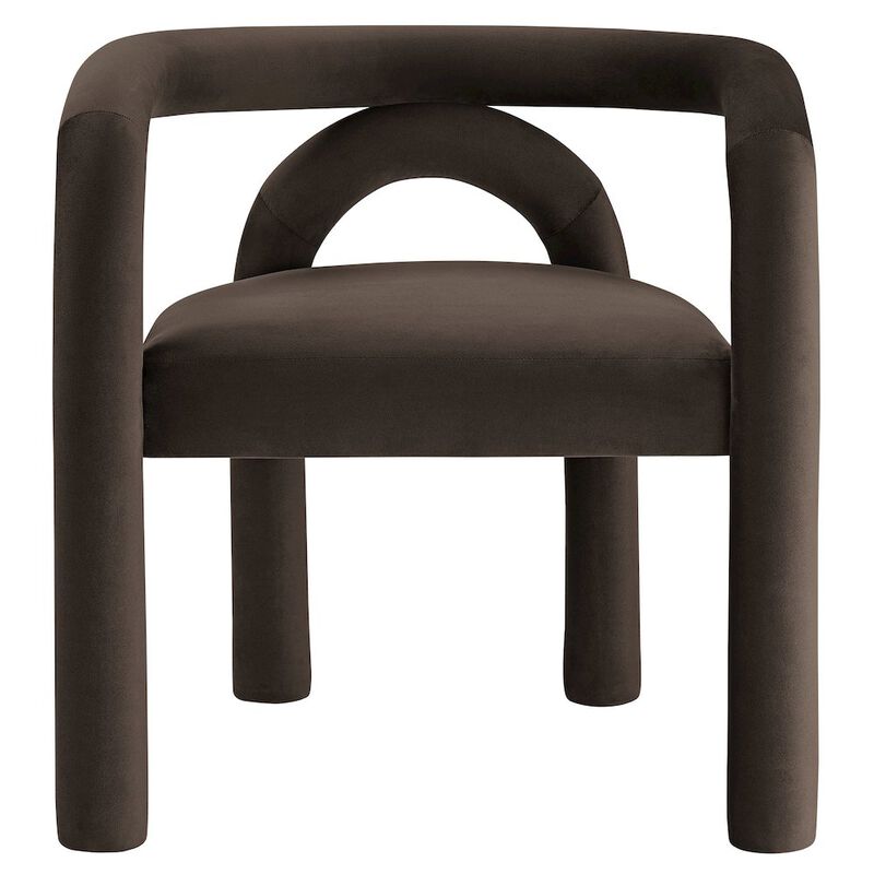 Astrid Performance Velvet Dining Chair image number 5