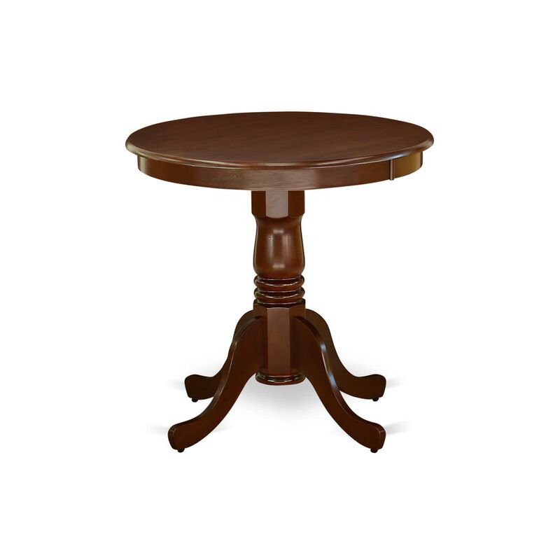 East West Furniture Dining Table Mahogany, EMT-MAH-TP