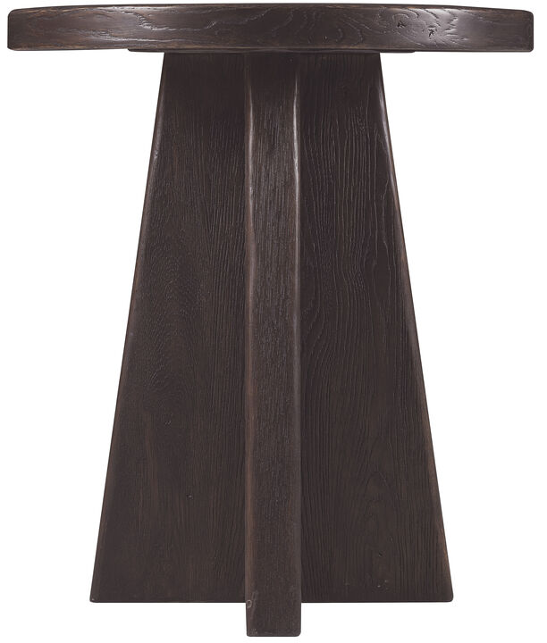 Driftwood Round End Table