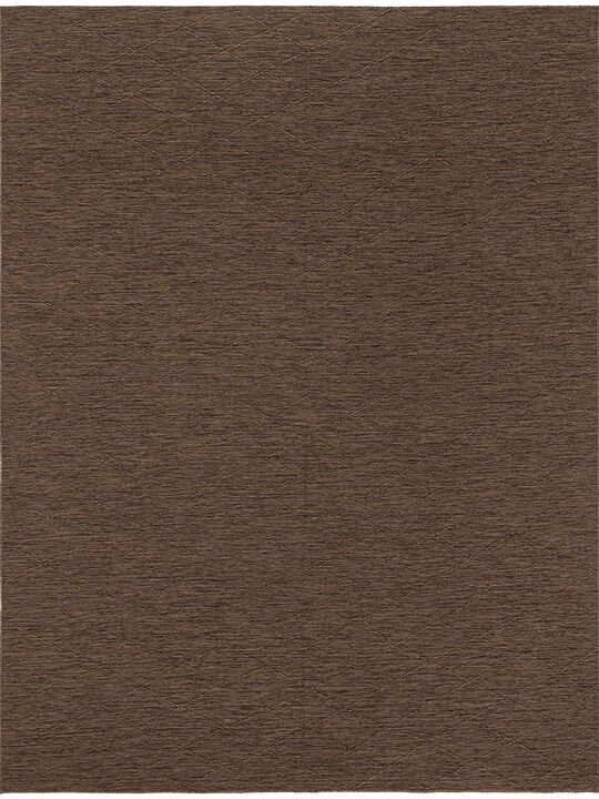 Washable Solutions WSL01 Mocha 9' x 12' Rug