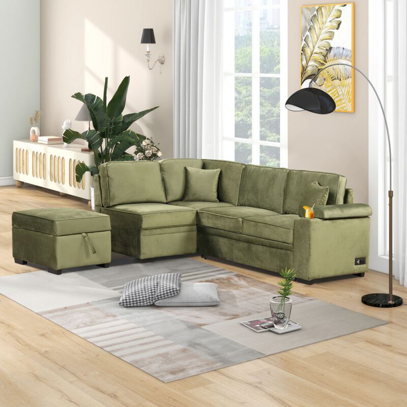 Nordce 2-in-1 Sleeper Sofa Bed image number 1