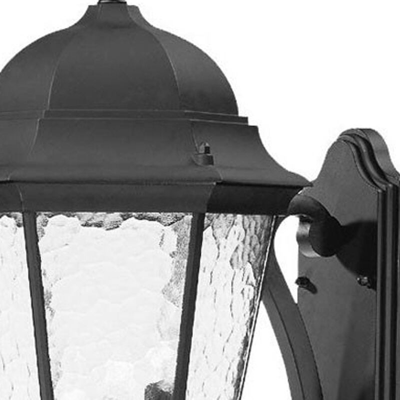 Hivvago Telfair 3-Light Matte Black Wall Light