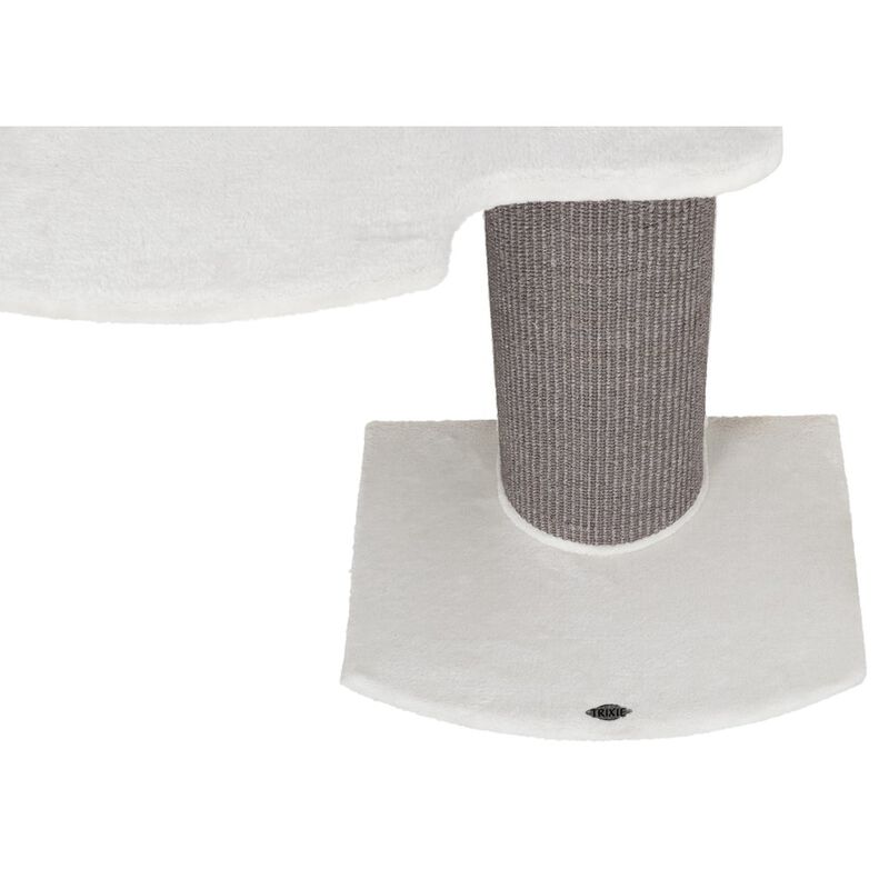 TRIXIE Acadia Plush & Sisal 3-Level 63" Cat Tree, Scratching Posts, Wall Brackets, Gray image number 7