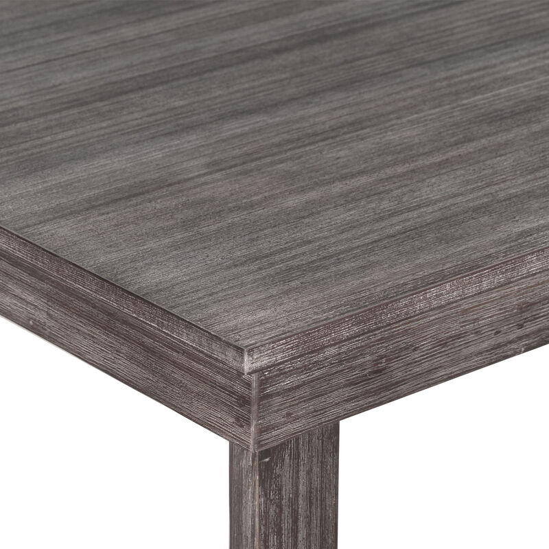 Merax Farmhouse Counter Height 5-Piece Dining Table Set