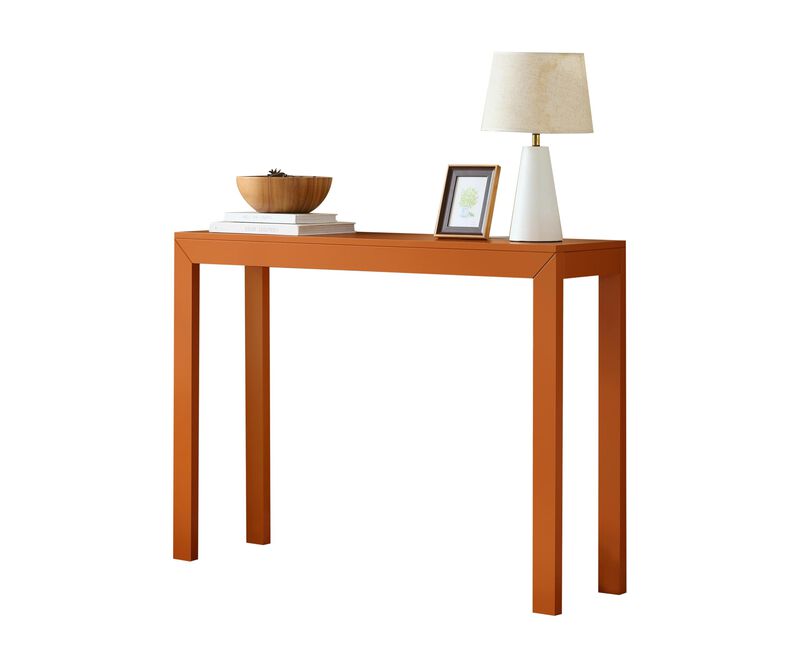 Kings Brand Furniture Russel Long Console Table - Minimalist and Slim Entryway Table for Decorative Displays, Sofa Table