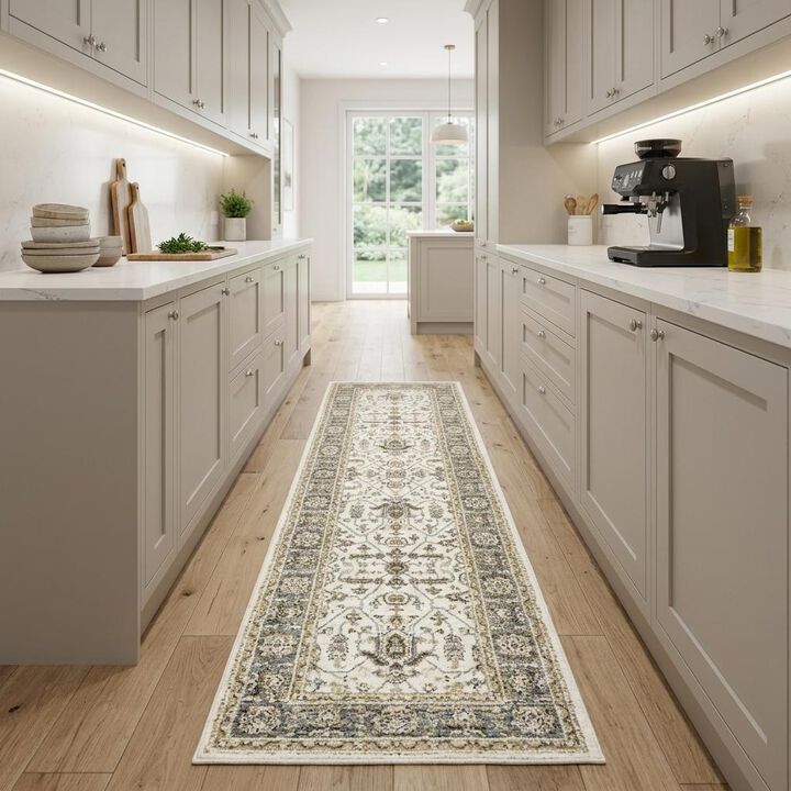 HomeRoots Oriental Runner Rug
