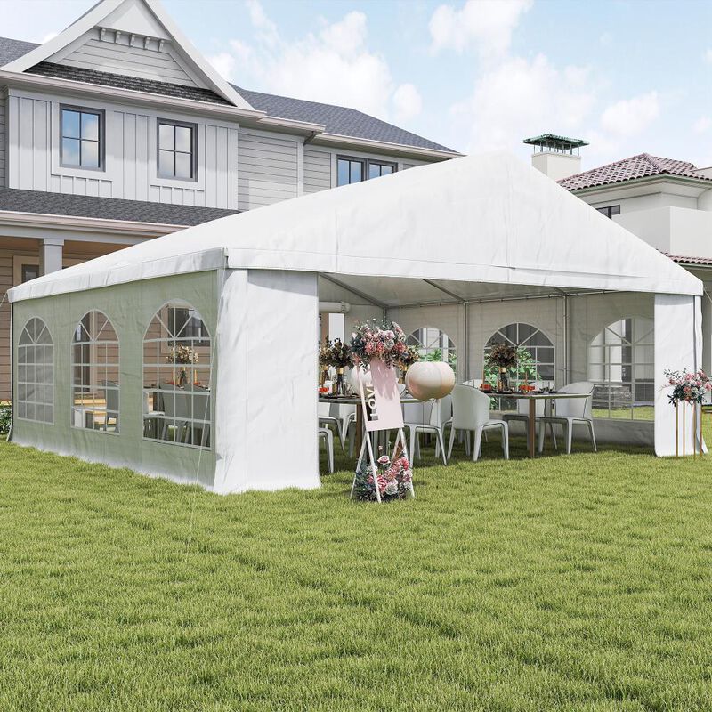 Hivvago Patio Gazebo Canopy Tent for Weddings and Events image number 7