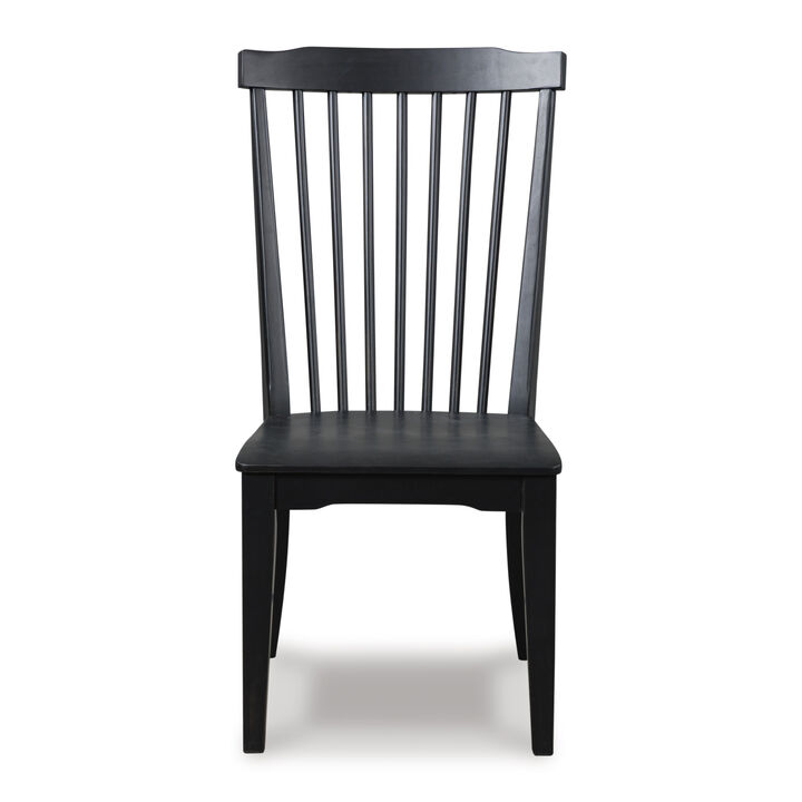 Chatworth Black Rack Back Side Chair