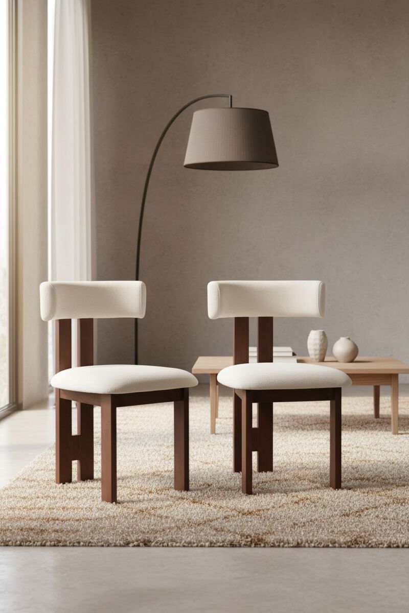 Curve Back Dining Chair image number 2