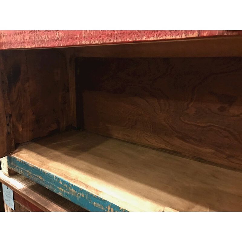 Crafters and Weavers La Boca Glass Door TV Stand - 55