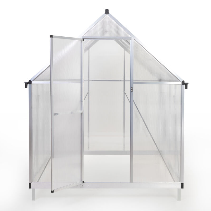 Streamdale Greenhouse: Aluminum, Polycarb, Vent, Door image number 3
