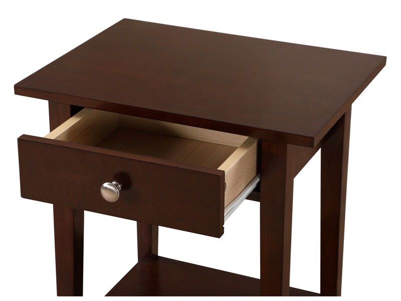 Dalton 1-Drawer Nightstand (28 in. H x 14 in. W x 18 in. D)