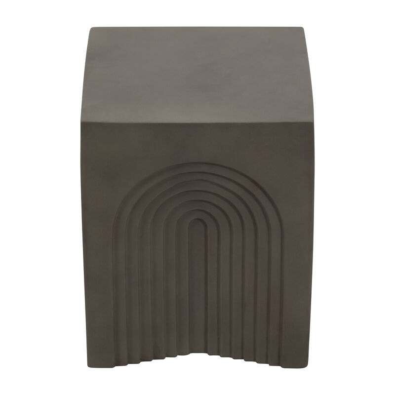 Concrete Arches Square Accent Table image number 2
