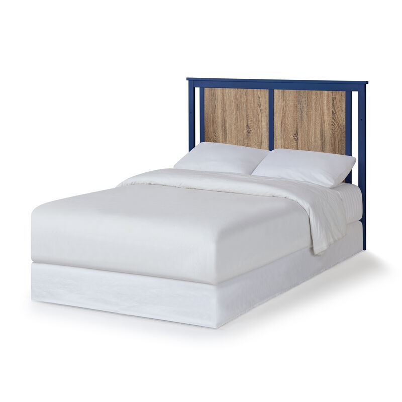 Suite Bebe Connelly 4-in-1 Crib and Changer Combo Midnight Blue/Vintage Walnut