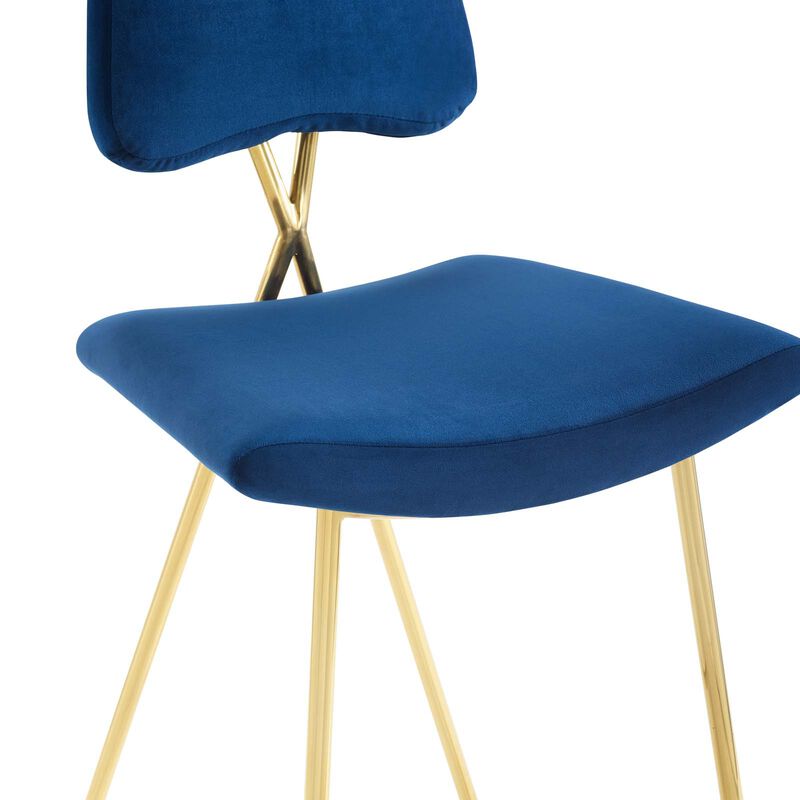 Ponder Performance Velvet Counter Stool image number 5