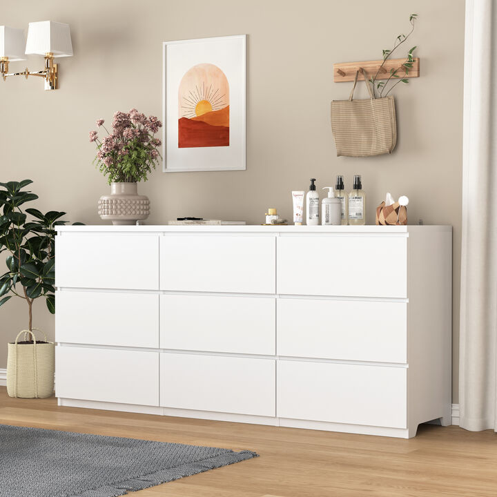 Retrir 9 Drawer Dresser
